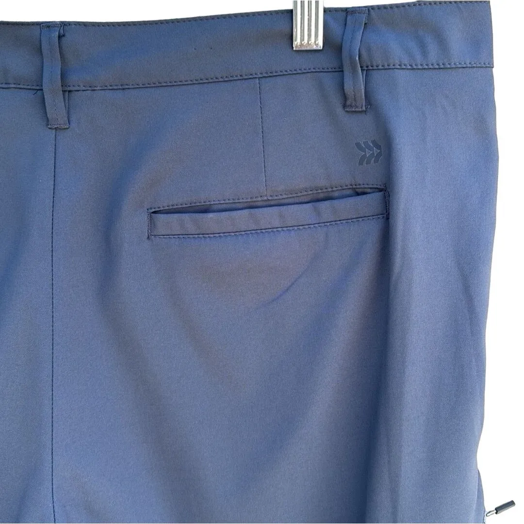 All In Motion Men's Navy Lightweight Active Breathable Shorts - Multiple Pockets