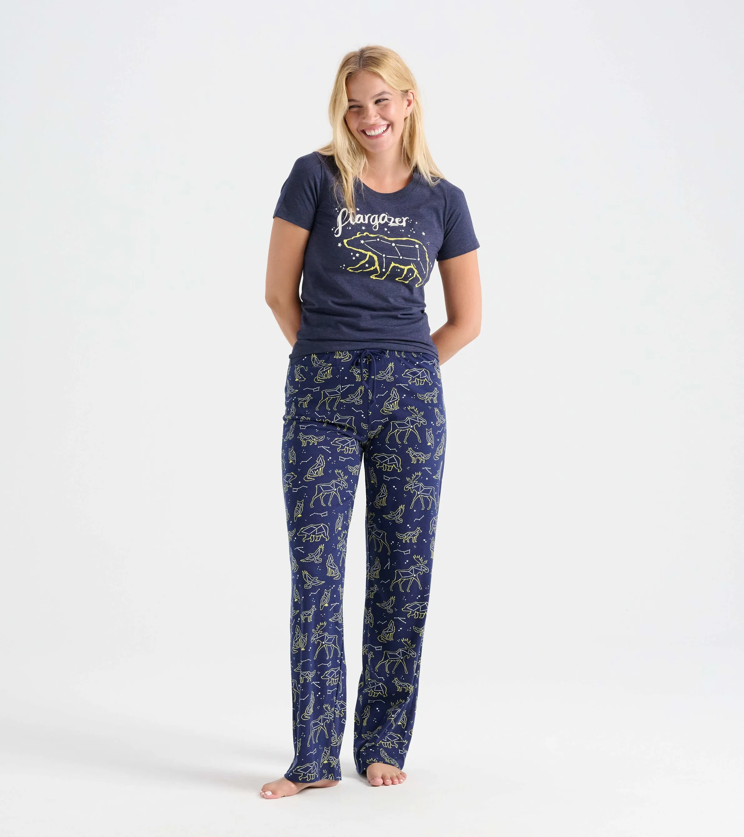 Animal Constellations Women's Jersey Pajama Pants