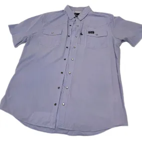 Blue Performance Shirt - Short Sleeve