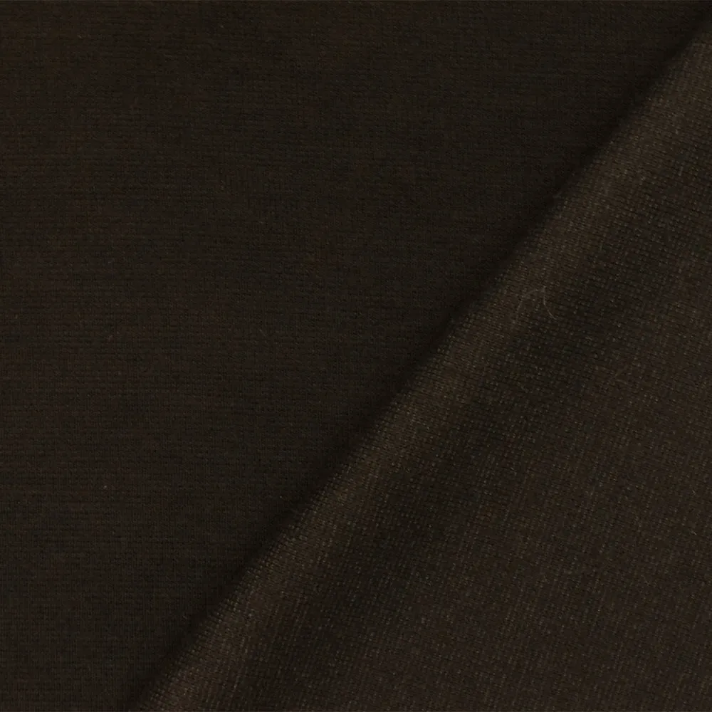 Brown Famous Designer Rayon Blend Stretch Modern Interlock Knit Fabric