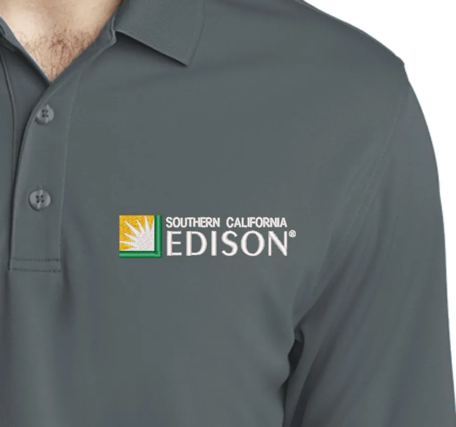 Custom Embroidered SCE Polo - Embroidered Dry Zone UV Micro-Mesh Polo. K110