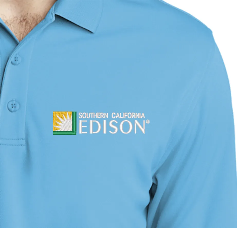 Custom Embroidered SCE Polo - Embroidered Dry Zone UV Micro-Mesh Polo. K110