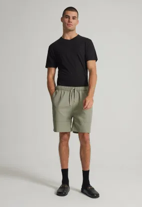 Edon Cotton Twill Short - Shrub Tint