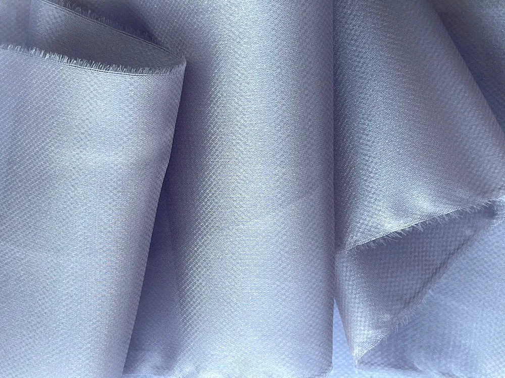 Elegant Misted Taupe Polyester Organza