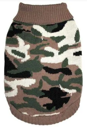 Fashion Pet Camouflage Sweater for Dogs - XX-Large