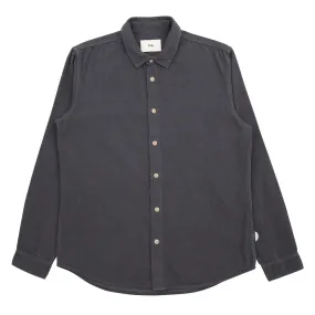 Folk Relaxed Babycord Shirt Charcoal