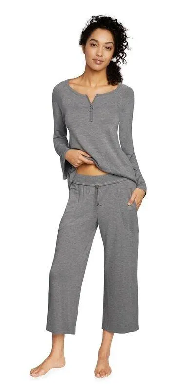 French Terry Lounge Pants - Heather Grey