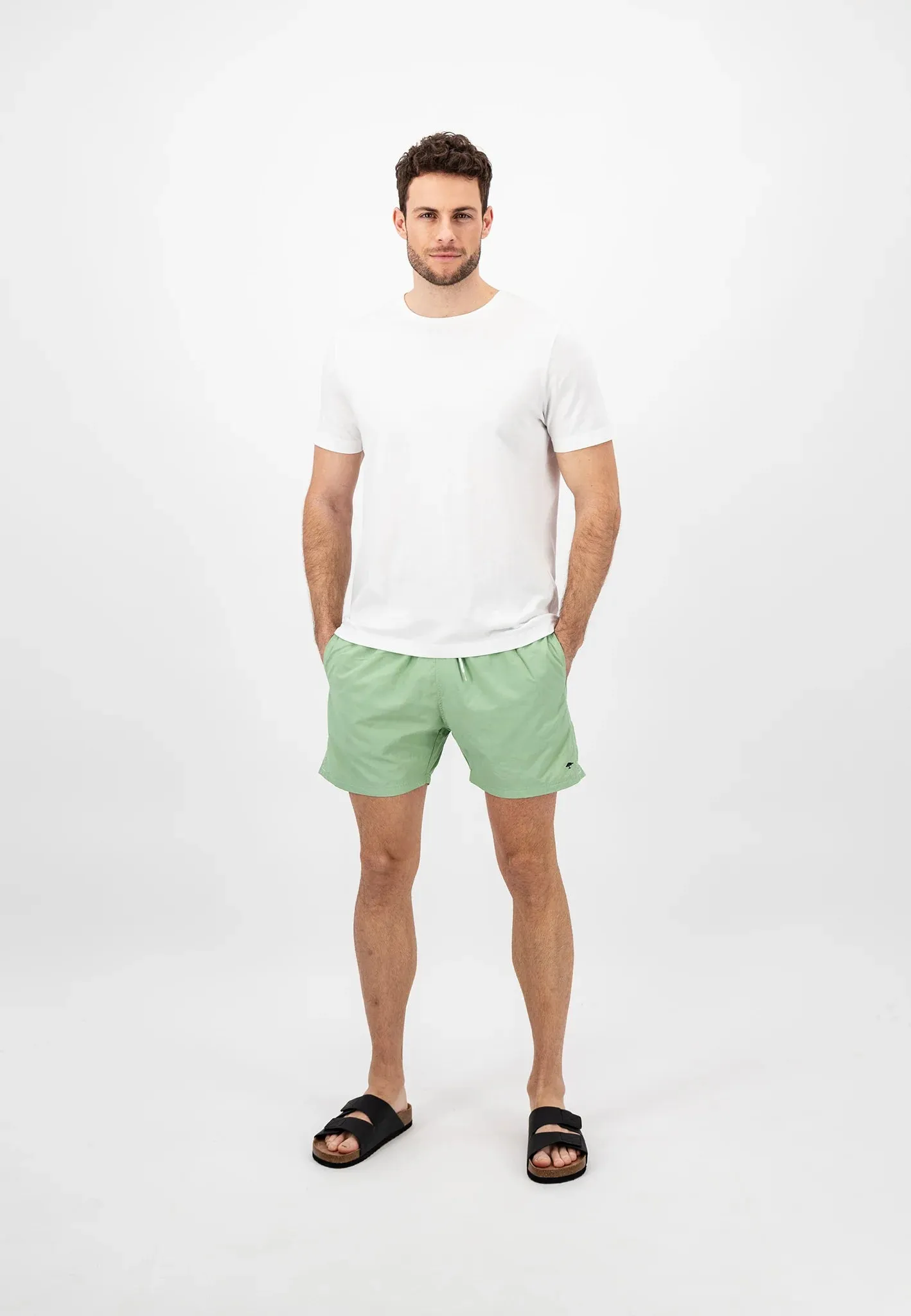 FYNCH HATTON Swim Shorts - Men's – Soft Green