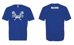 Hawthorne Lacrosse Dryfit Performance Tee - Royal