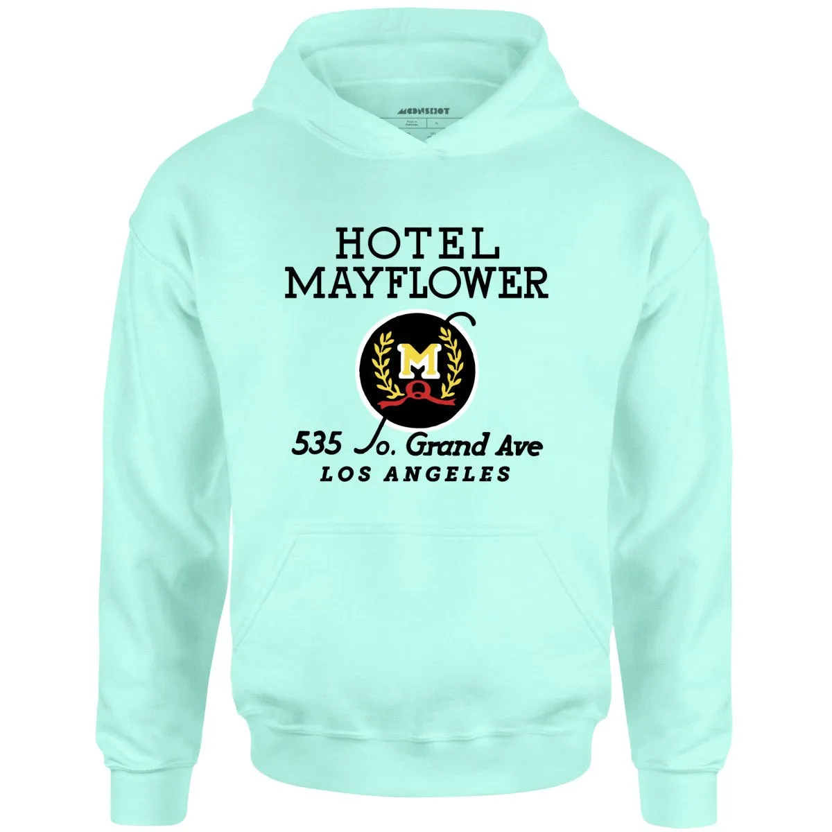 Hotel Mayflower - Los Angeles, CA - Vintage Hotel - Unisex Hoodie