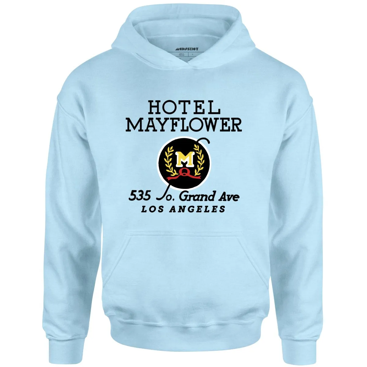 Hotel Mayflower - Los Angeles, CA - Vintage Hotel - Unisex Hoodie