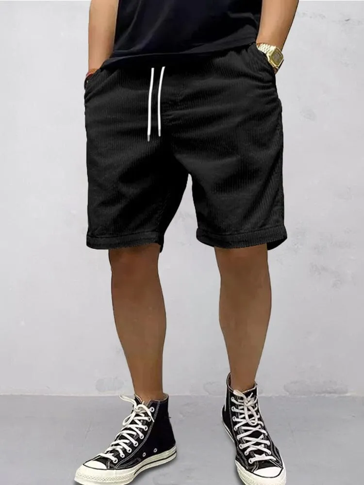 Lightweight Summer Corduroy Shorts