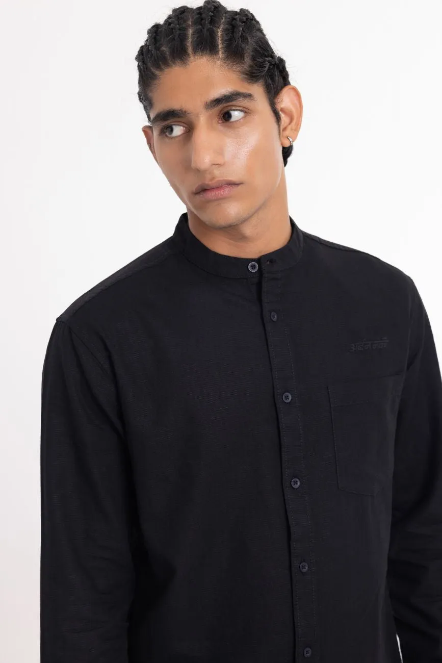 Linen Shirt // Black