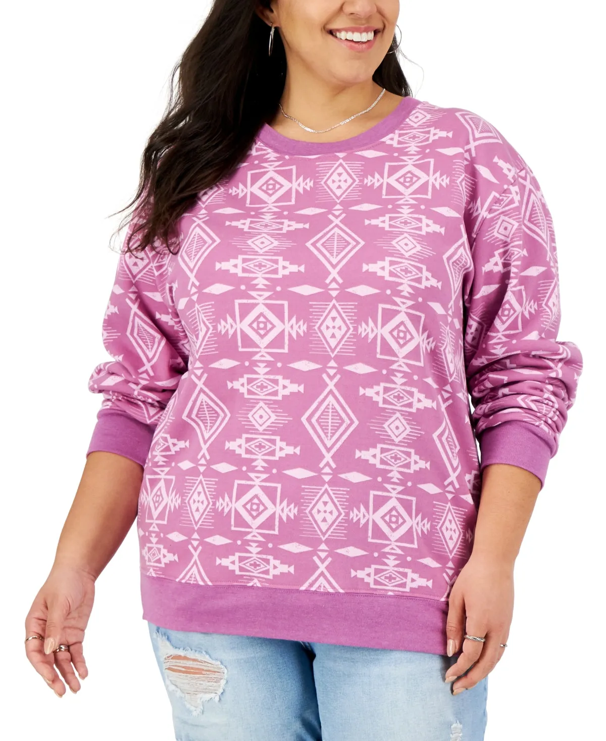 Mad Engine Trendy Plus Size Graphic Sweatshirt