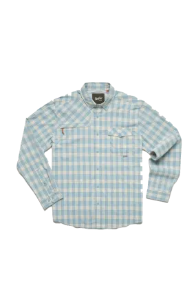 Matagorda LS Shirt Landon Plaid Summer Sky