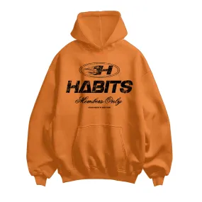 Members Only Hoodie Orange