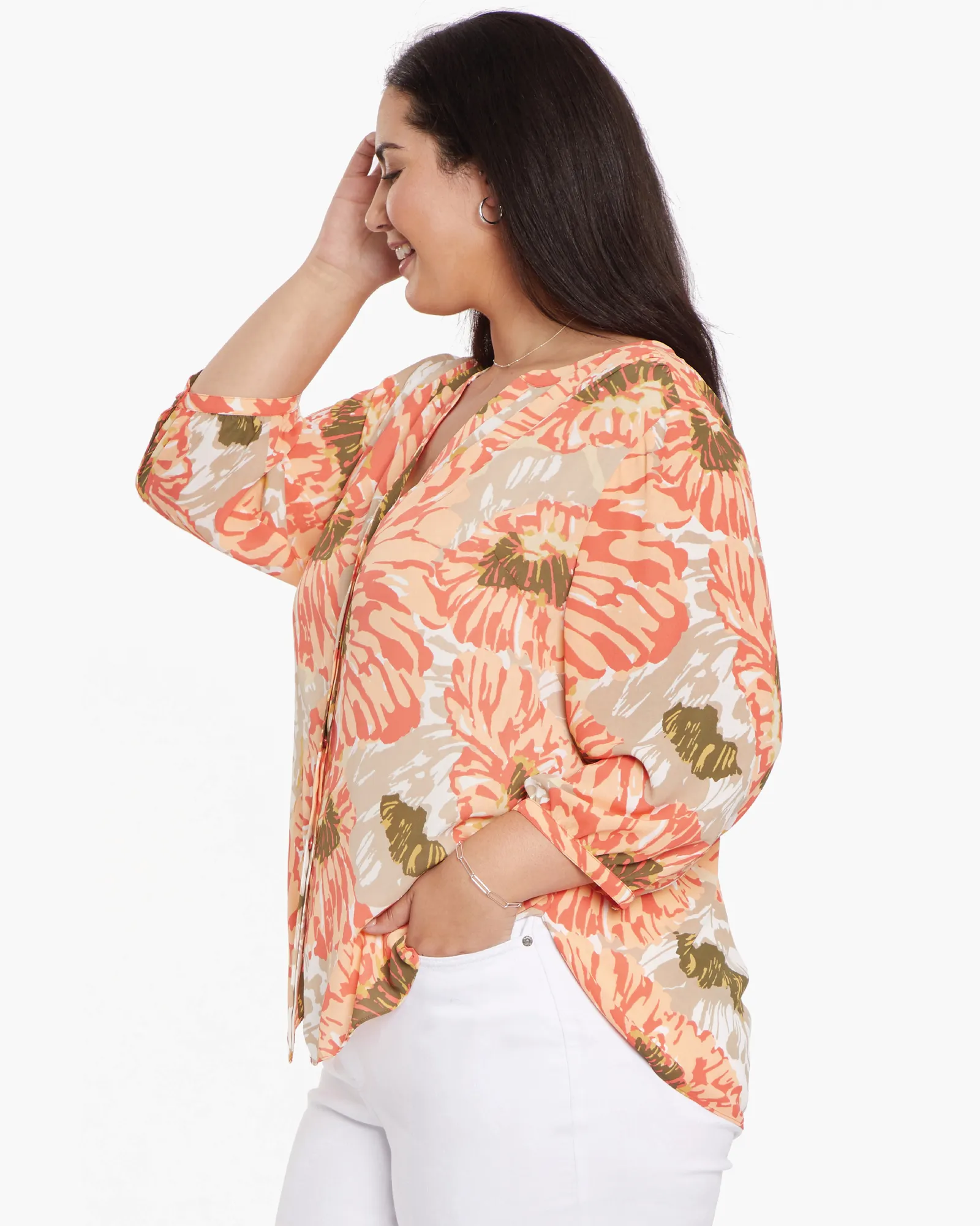 Pintuck Blouse | Avalon