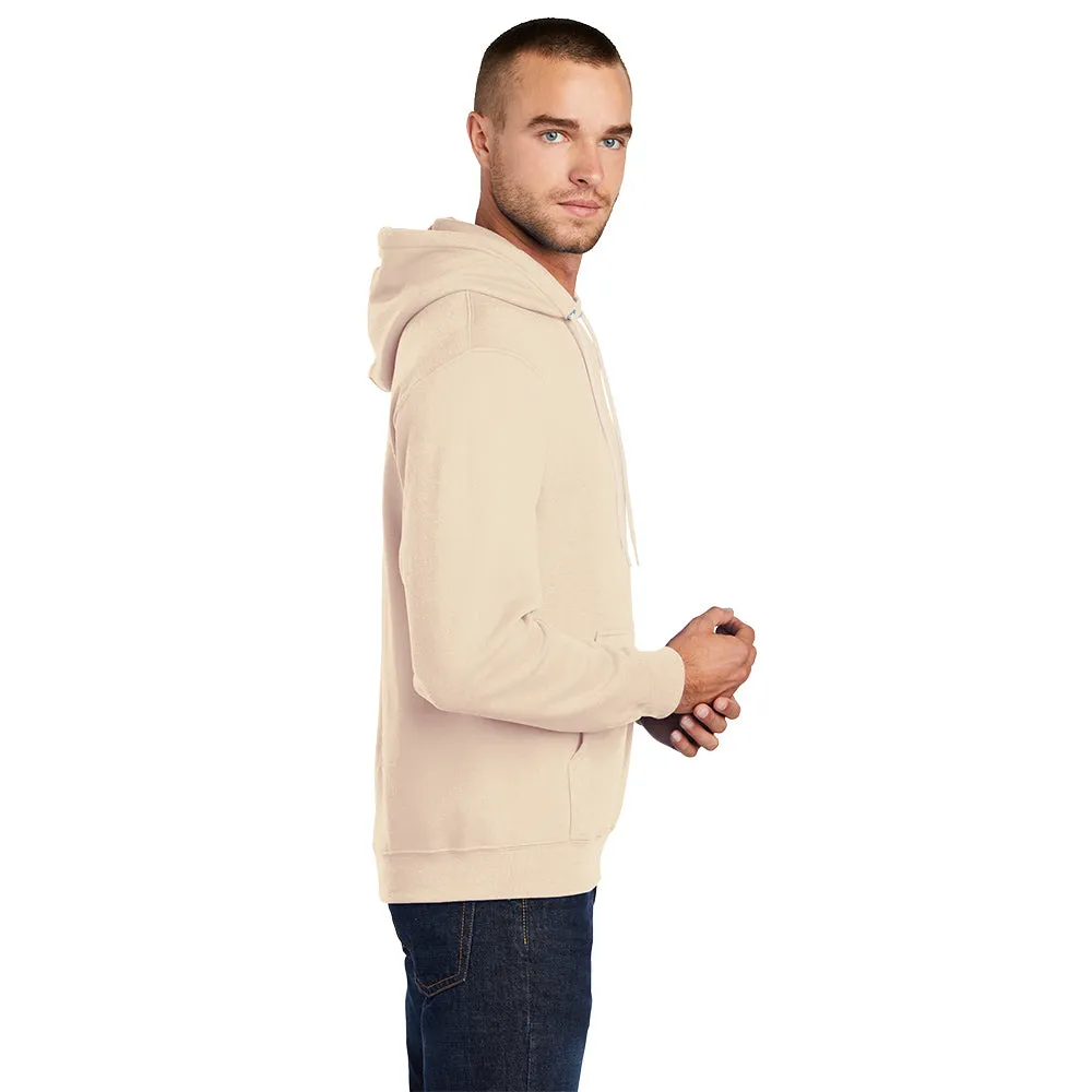 Port & Company® Core Fleece Pullover Hooded Sweatshirt - Creme