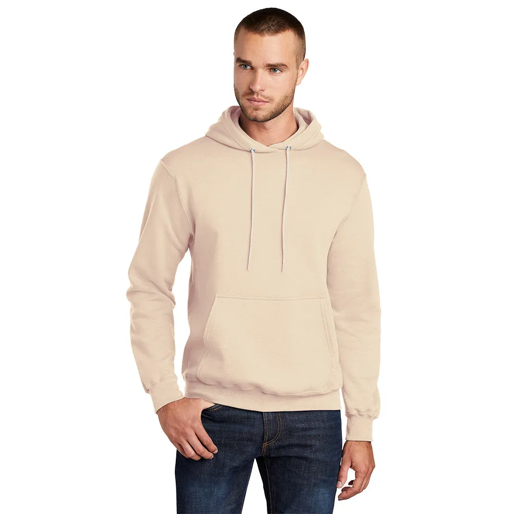 Port & Company® Core Fleece Pullover Hooded Sweatshirt - Creme