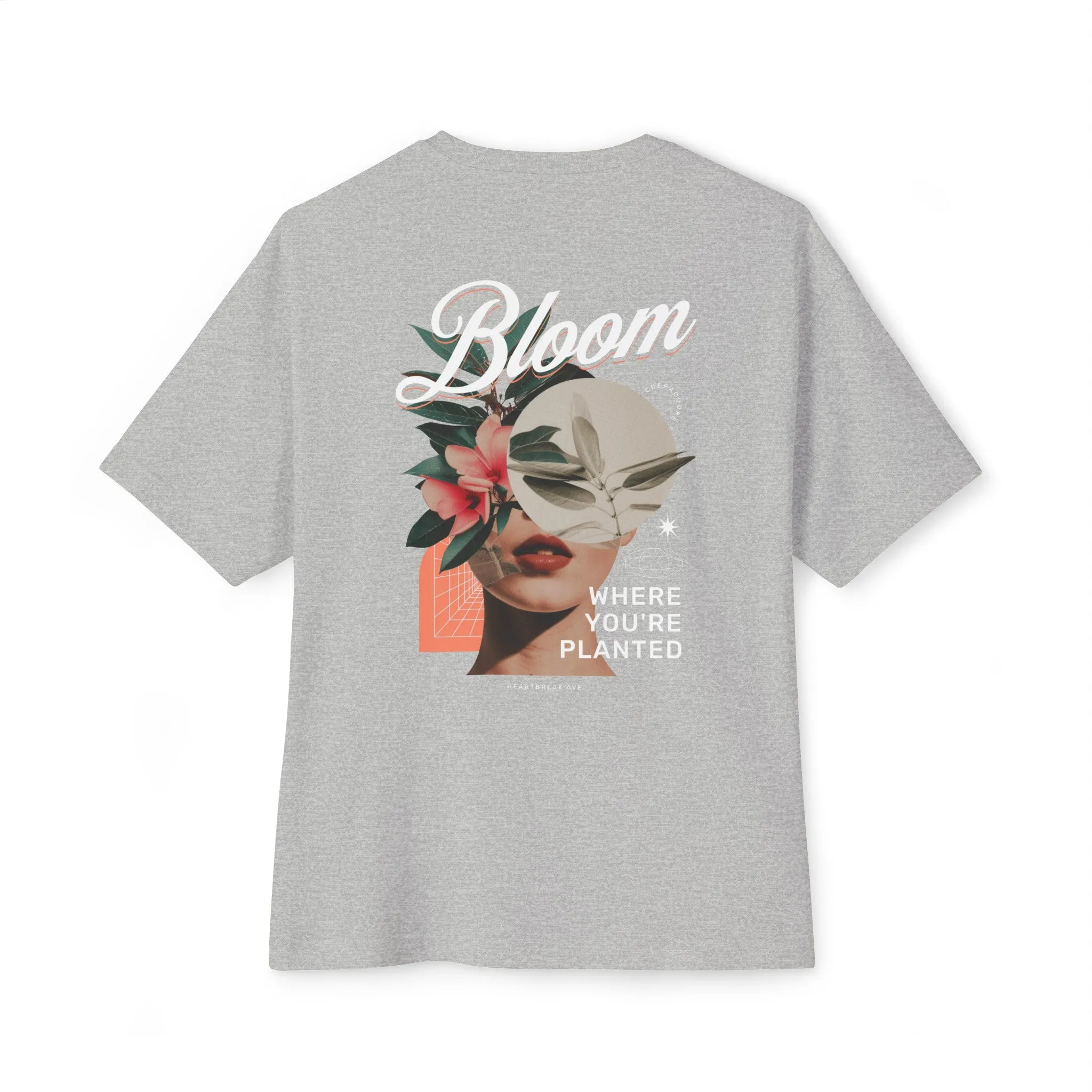 "Planted never buried" Unisex Oversized Boxy Tee