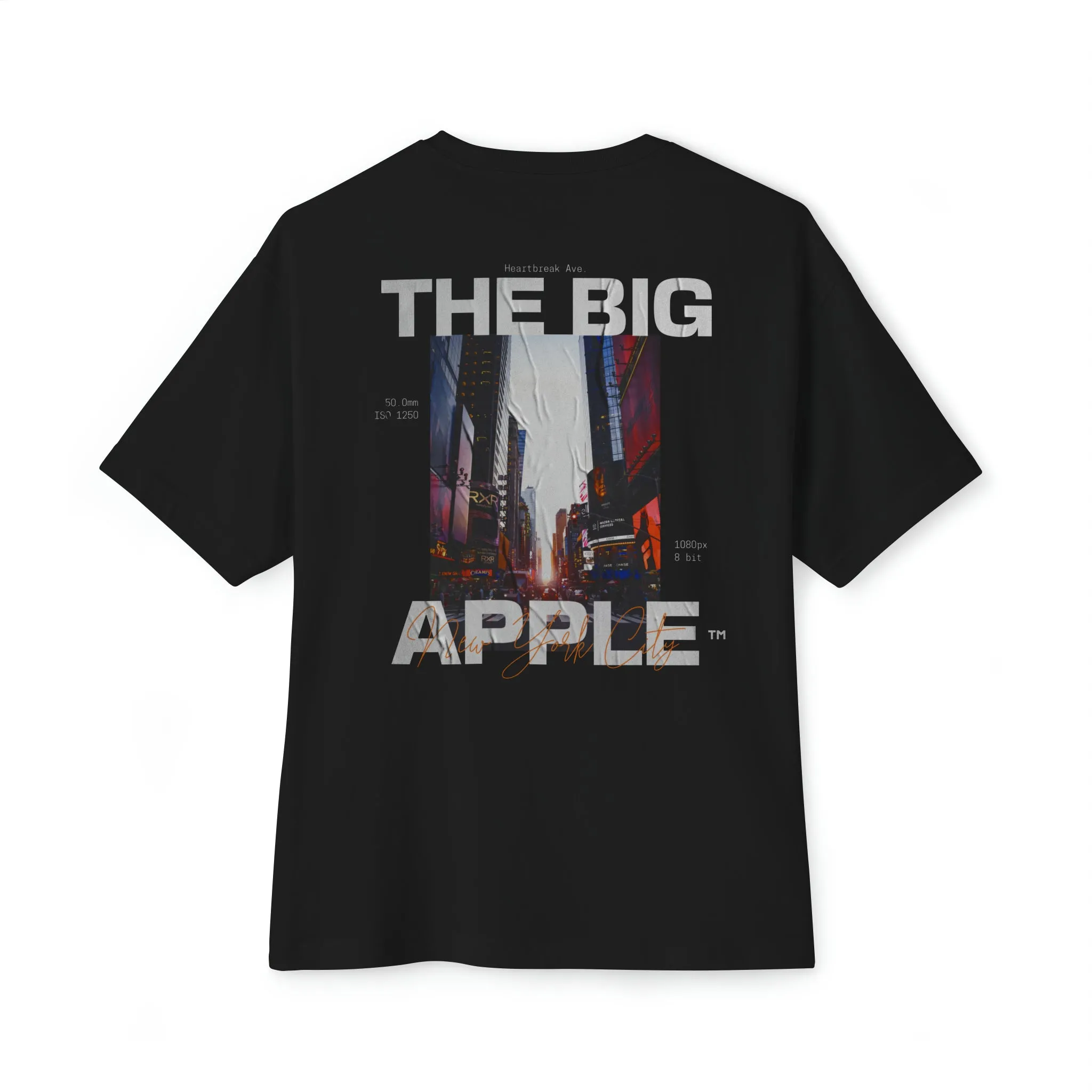 "The Big Apple" Unisex Oversized Boxy Tee