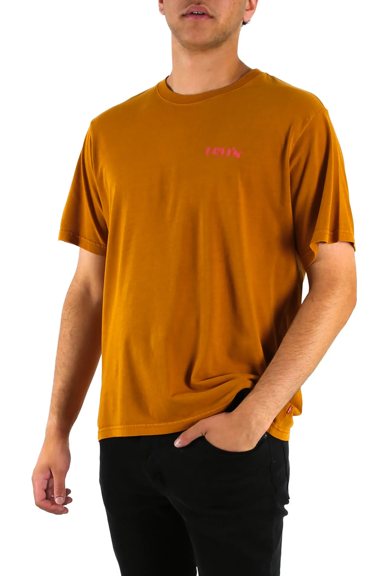 Relaxed Fit Short Sleeve Tee Sorrel Brown