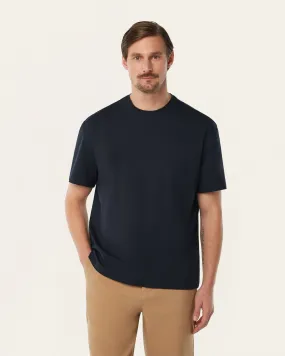 Relaxed T-shirt navy