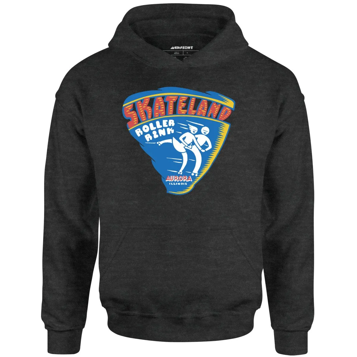 Skateland - Aurora, IL - Vintage Roller Rink - Unisex Hoodie