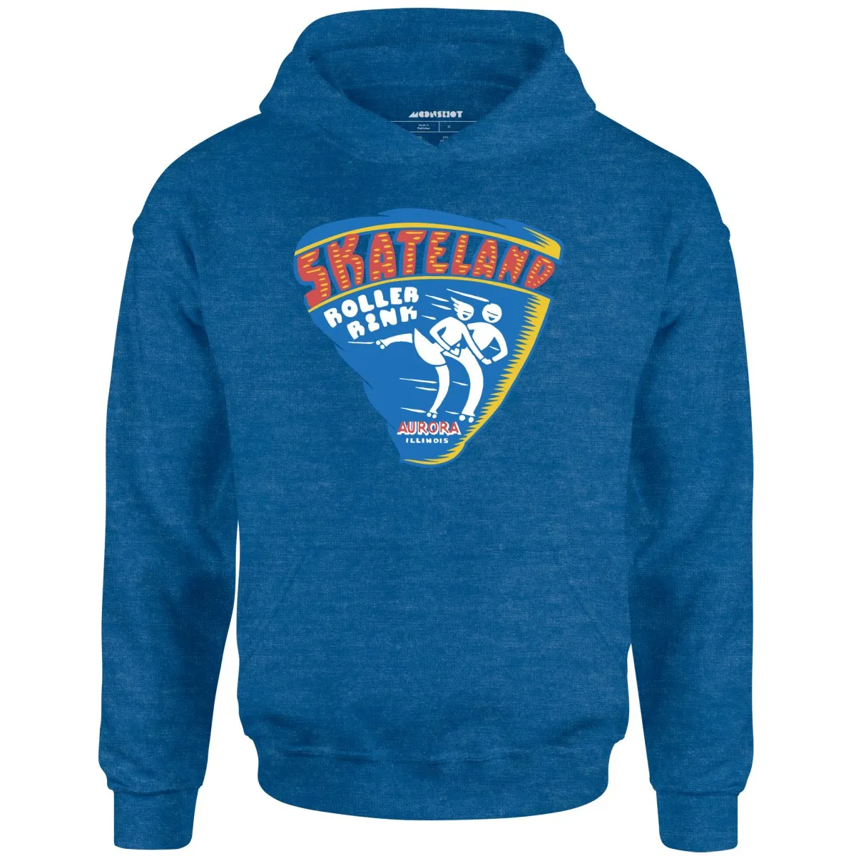 Skateland - Aurora, IL - Vintage Roller Rink - Unisex Hoodie