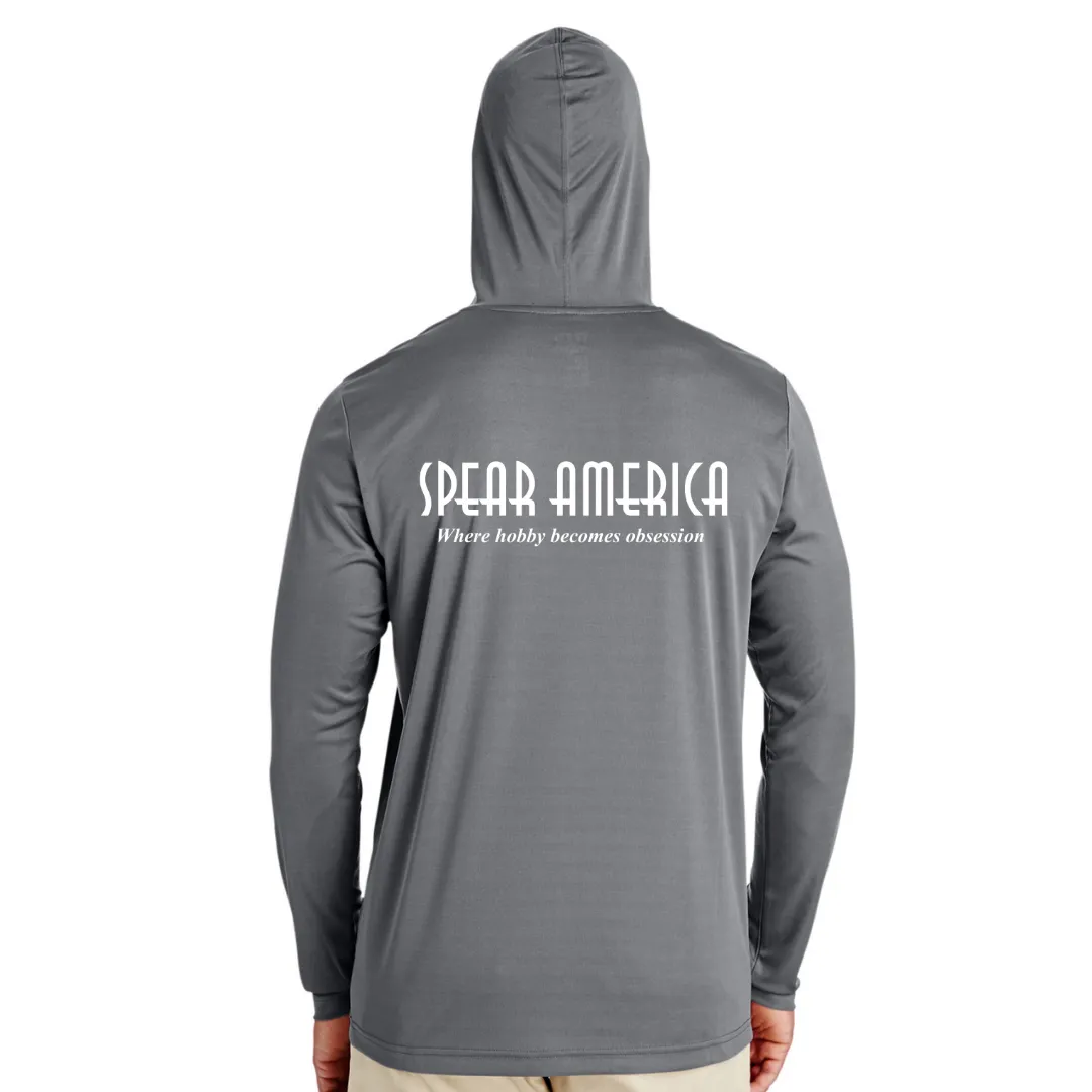 Spear America UV tech long sleeve Hooded shirt