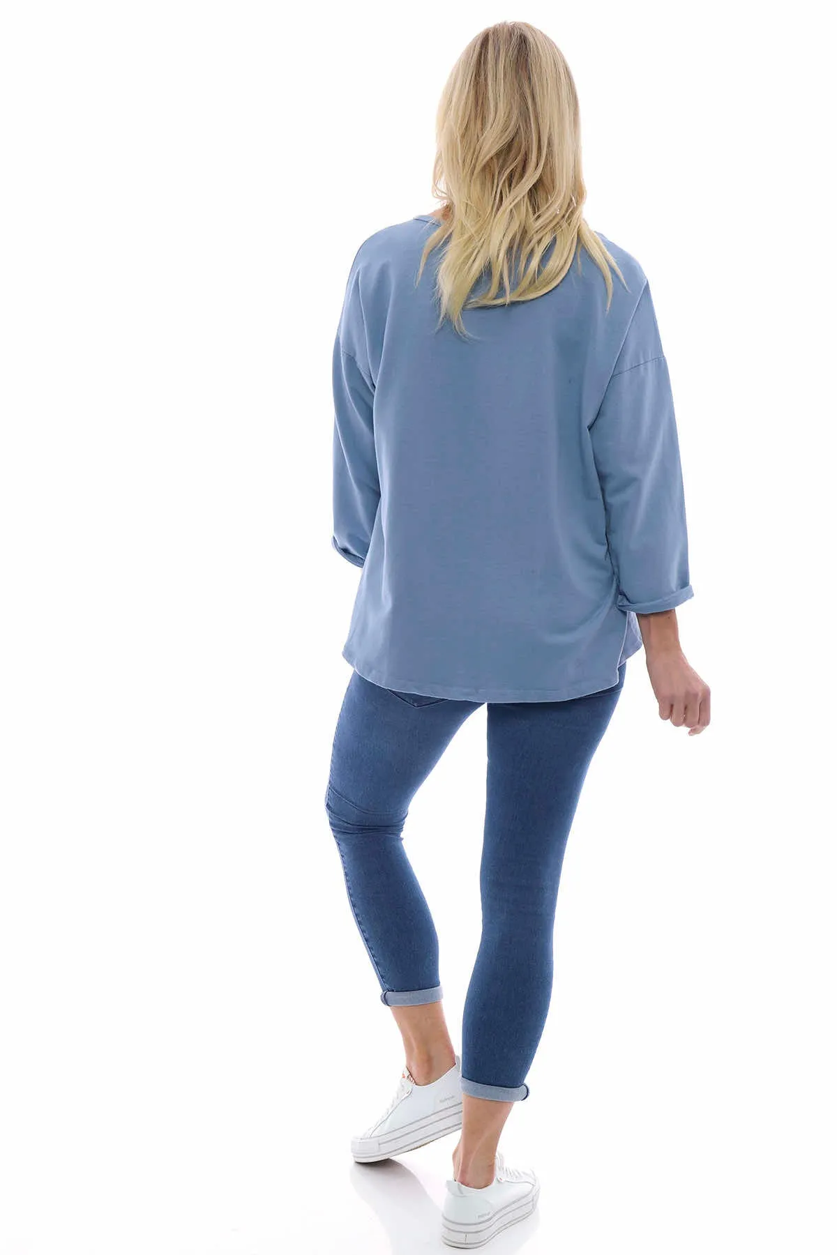 Sports Sweat Top Blue