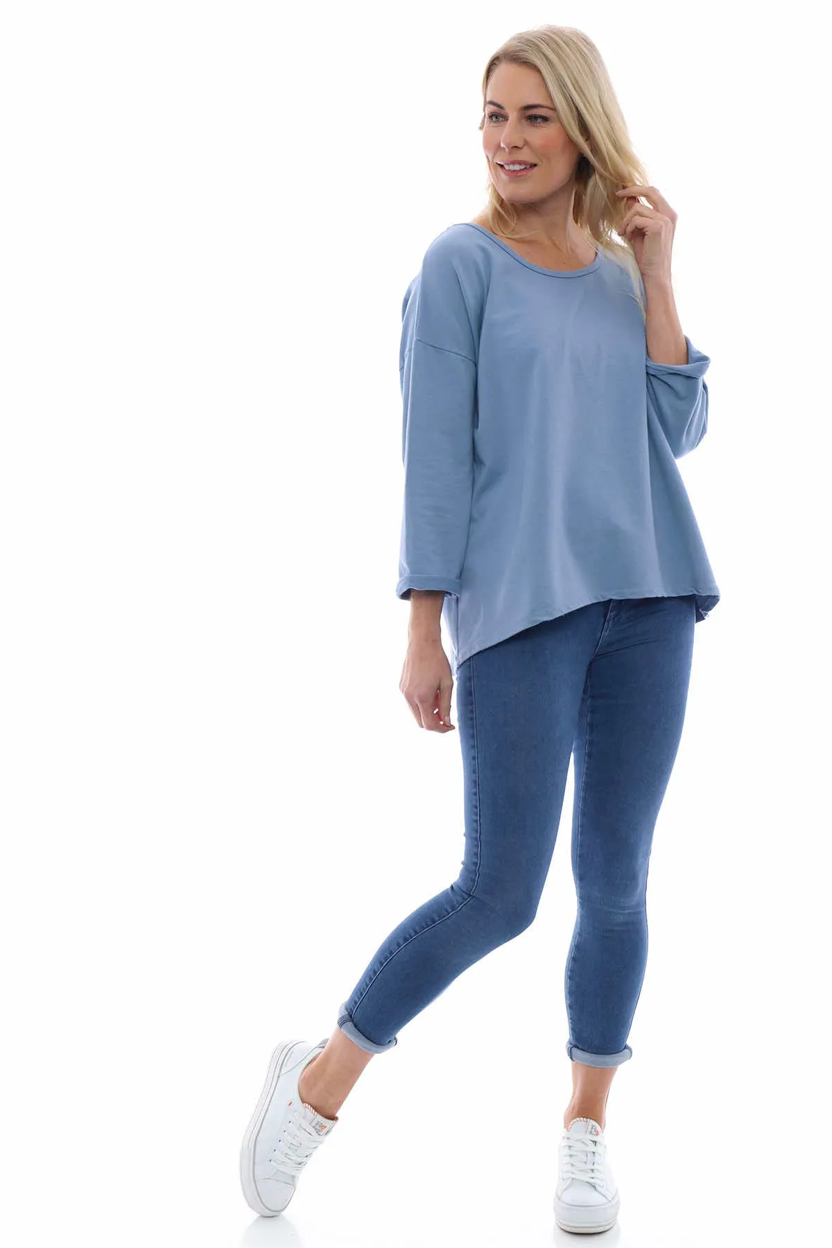 Sports Sweat Top Blue