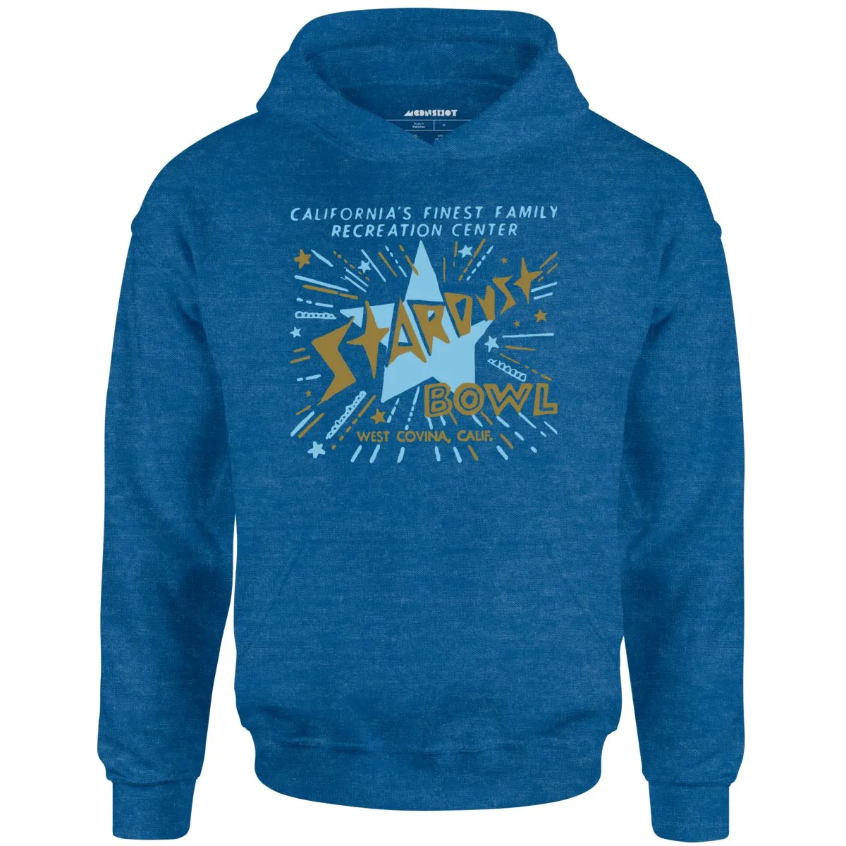 Stardust Bowl - West Covina, CA - Vintage Bowling Alley - Unisex Hoodie