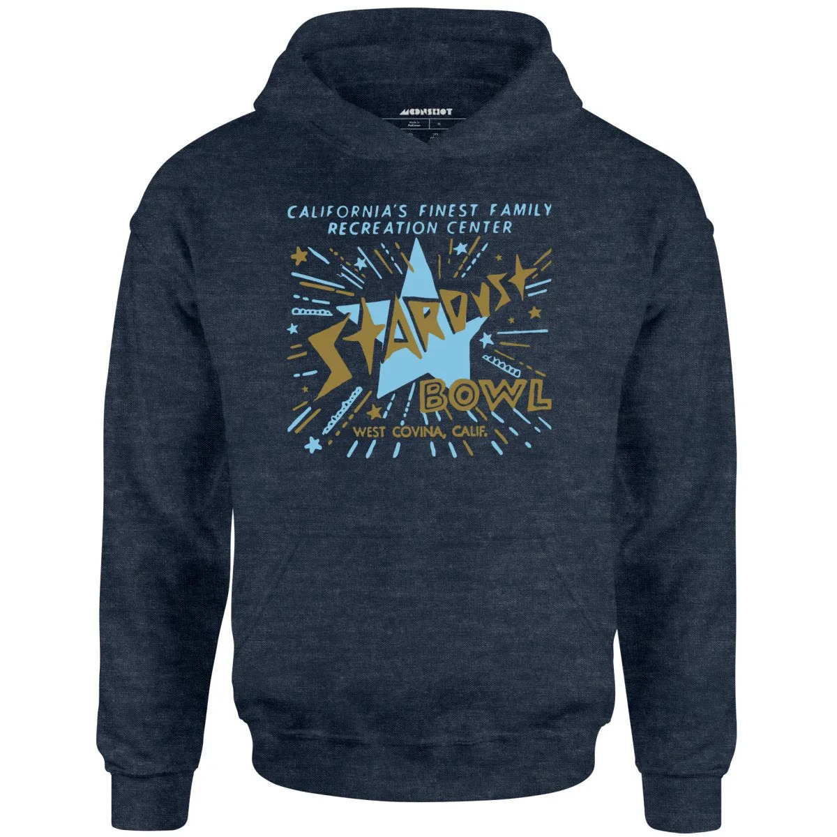 Stardust Bowl - West Covina, CA - Vintage Bowling Alley - Unisex Hoodie