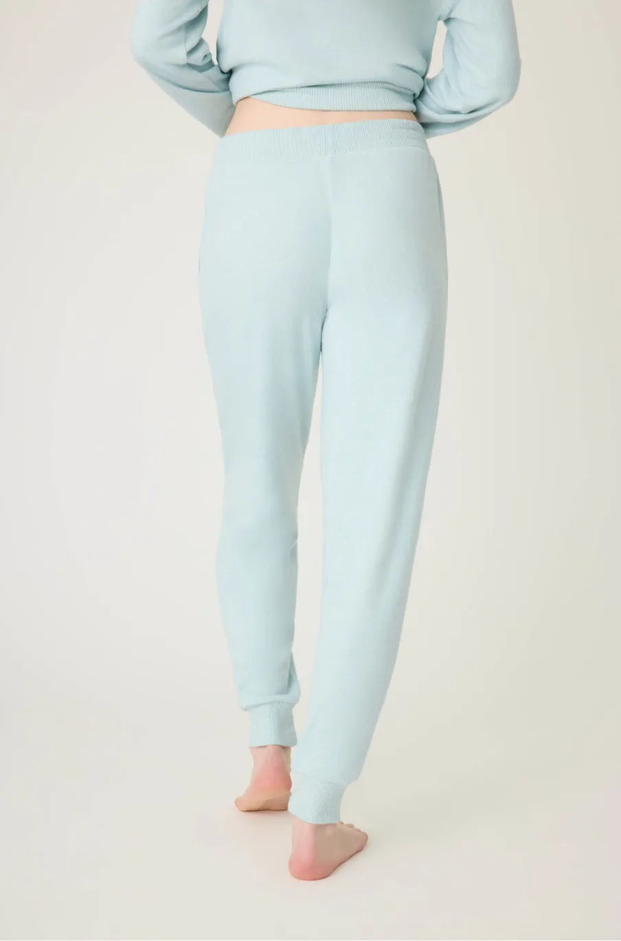 Sunshine On My Mind Sweatpant in Dusty Blue