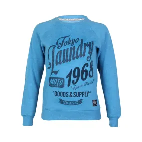 Tokyo Laundry Pearl Sweatshirt in blue