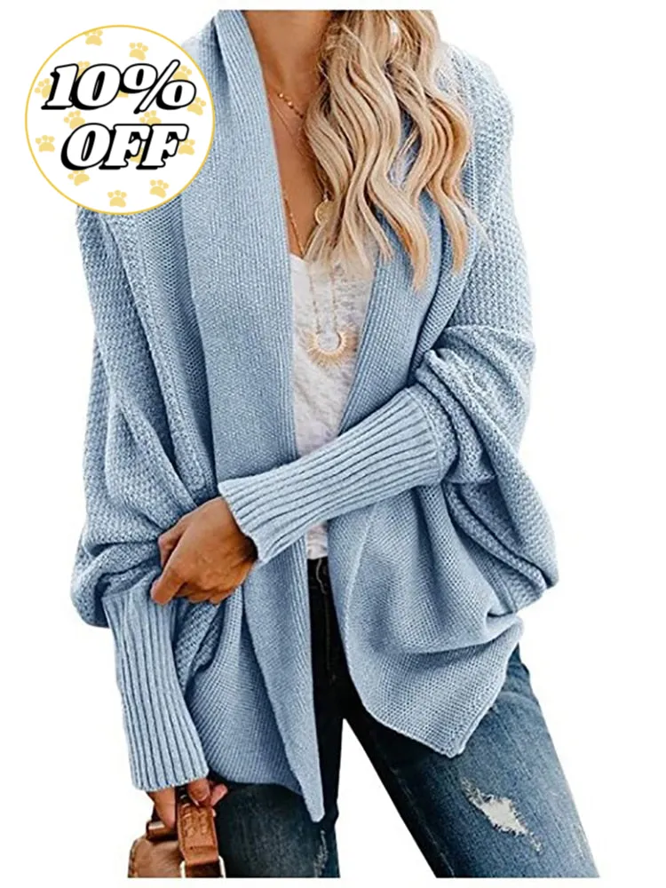 Trendy One Size Cardigan Oversized Long Sweater