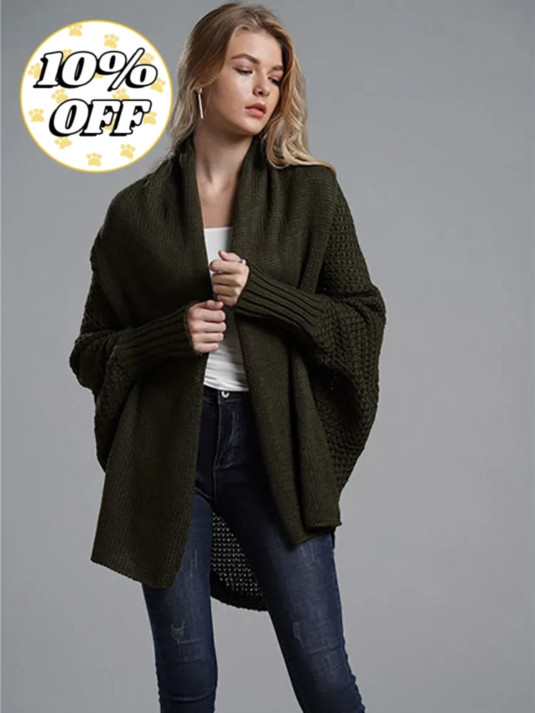 Trendy One Size Cardigan Oversized Long Sweater