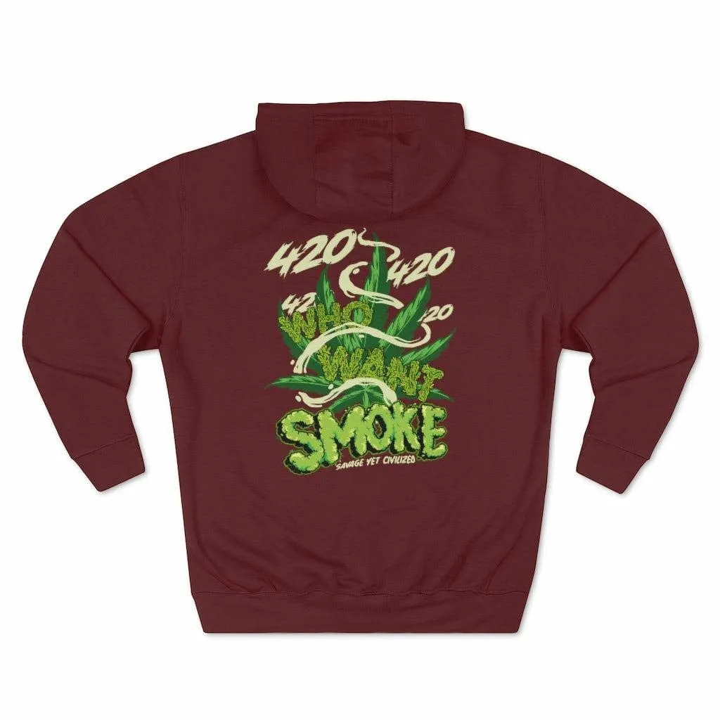 WHO WANT SMOKE - hoodies for men