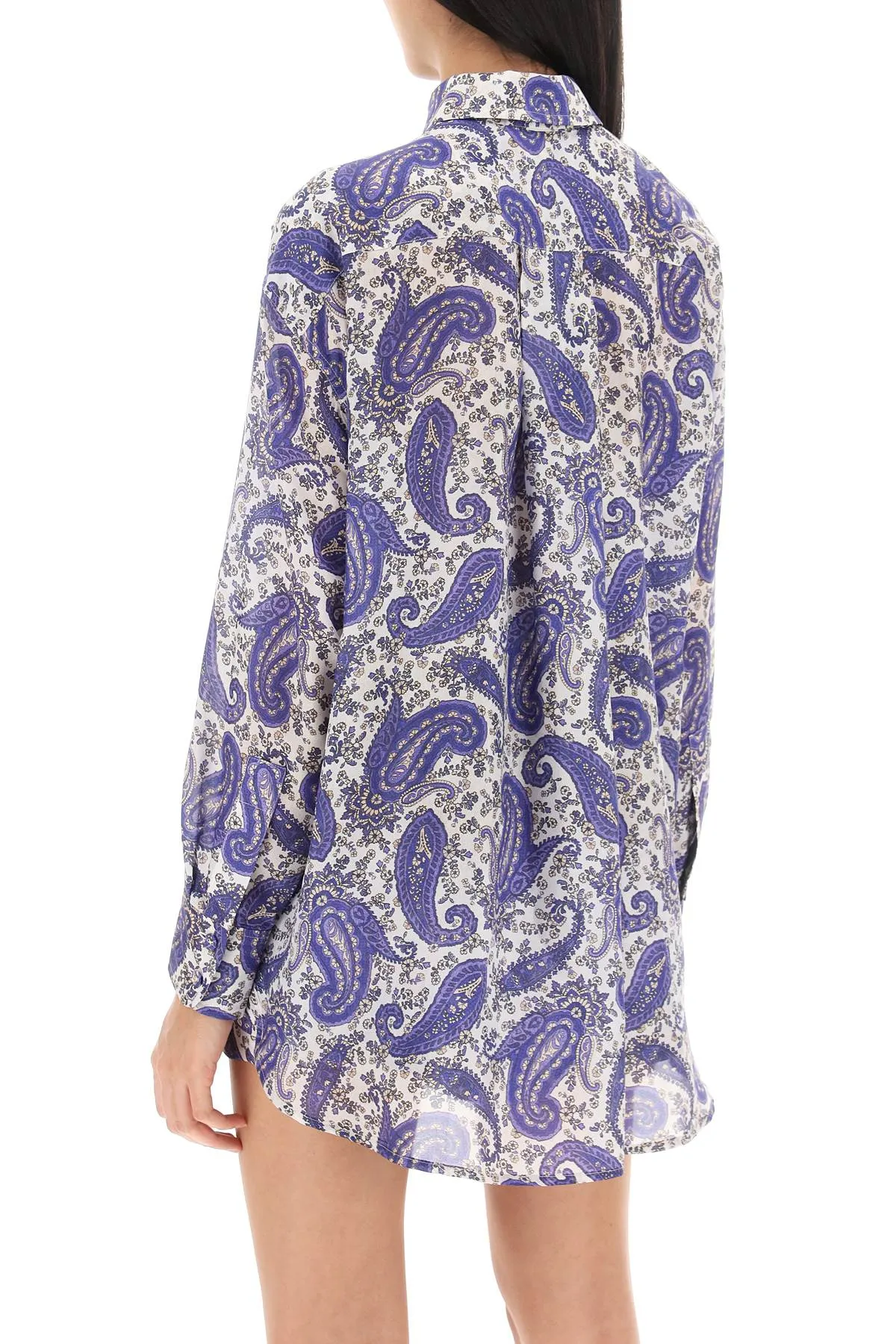 Zimmermann devi relaxed silk shirt